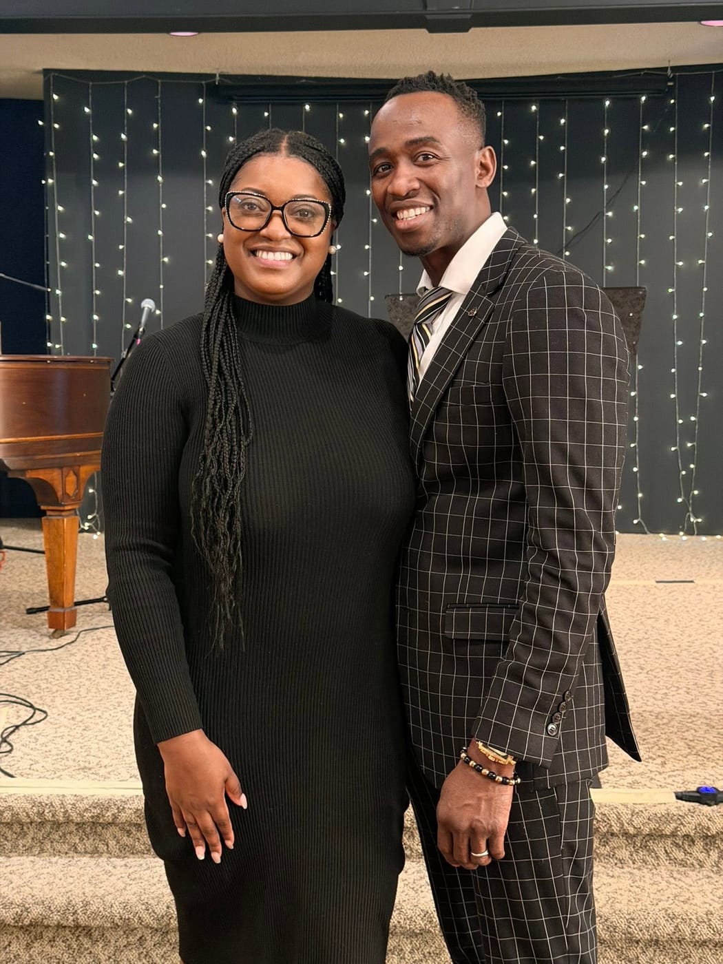 Pastor Dwayne Brown and Lady TaShara Brown of Romans 116 Church.