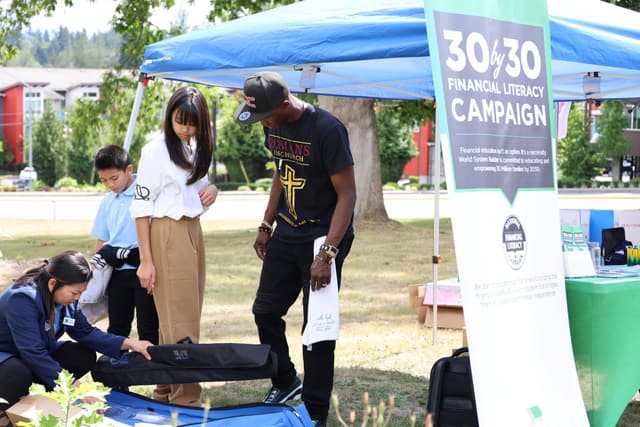 The Bridge the Gap back-to-school festival run by Romans 116 Church (6)